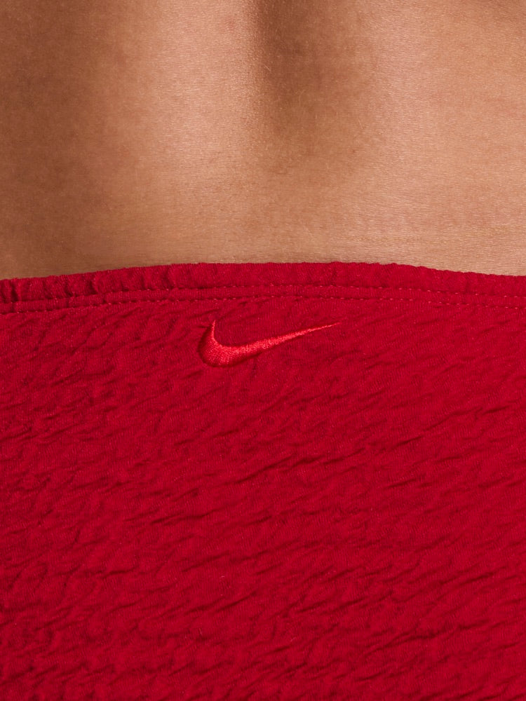 Nike Swim Women's Shoreline Texture Hipster Bikini Bottom - Gym Red alternate image 2