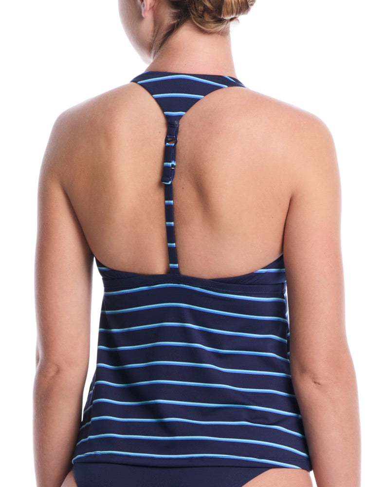 Nike Swim Women's Square Neck Tankini - Midnight Navy alternate 1