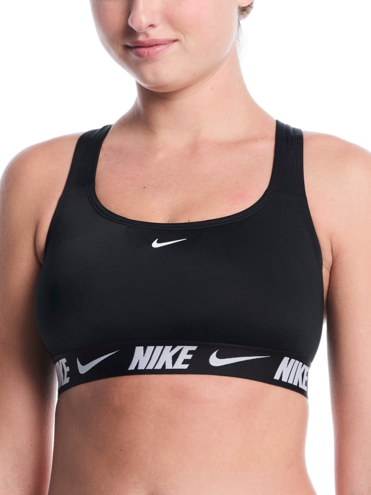 Nike Swim Women's Racerback Bikini Top - Black