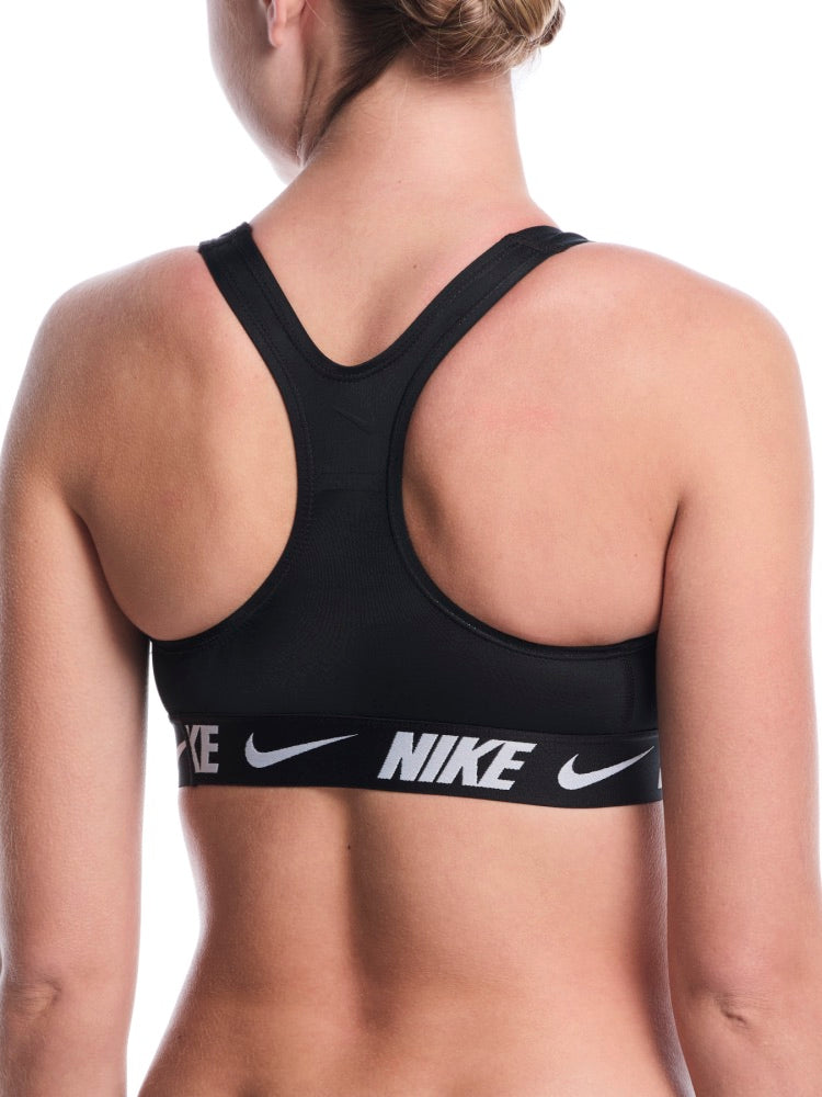 Nike Swim Women's Racerback Bikini Top - Black alternate image 1