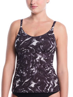 Nike Swim Women's V-Neck Tankini - Black