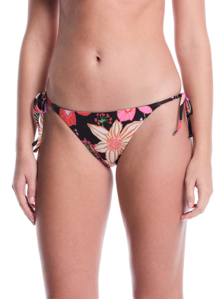 Nike Swim Women's Tie String Bikini Bottom - Black