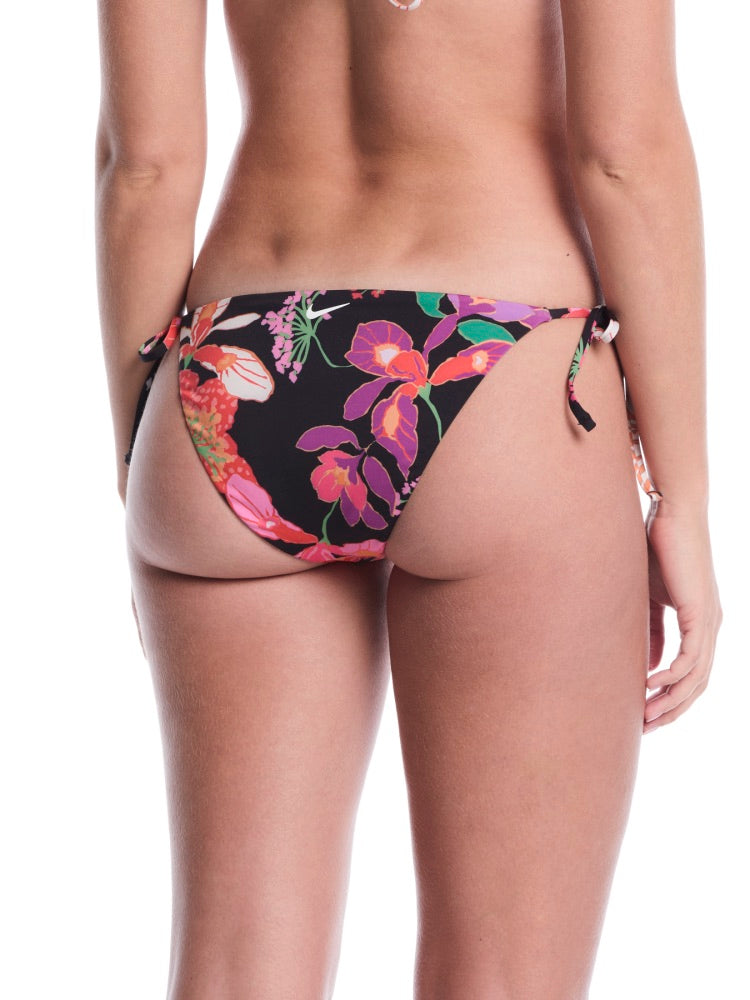Nike Swim Women's Tie String Bikini Bottom - Black alternate image 1