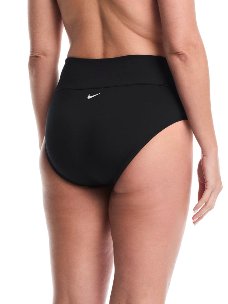 Nike Swim Effortless Essential Women's High Waist Full Bottom (Plus Size) - Black alternate image 1