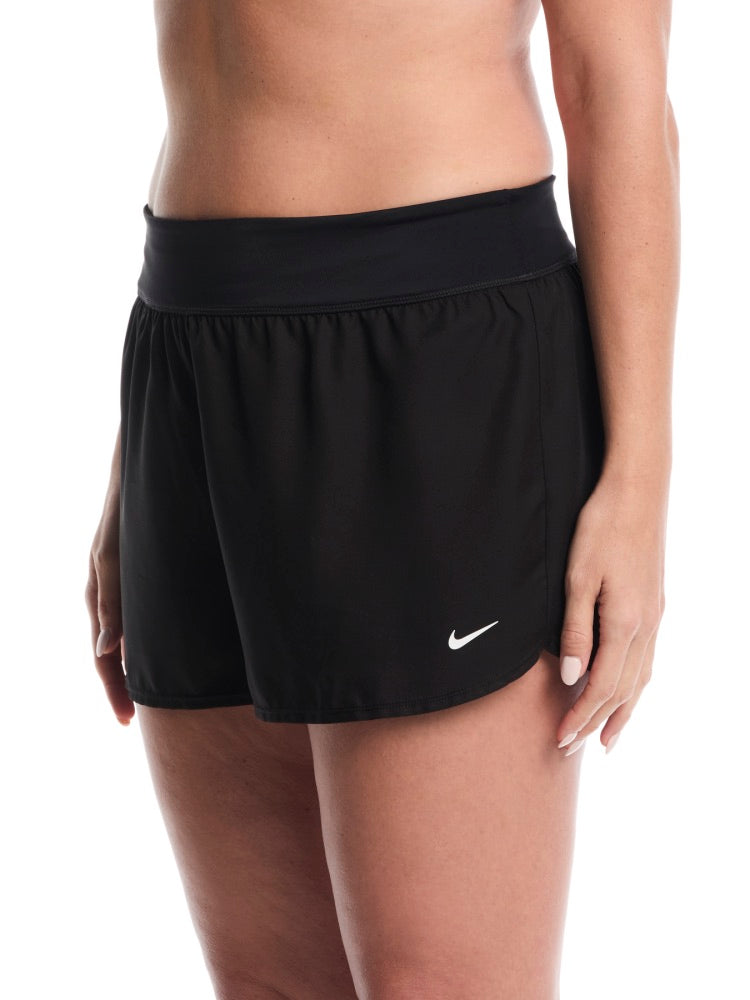 Nike Swim Effortless Essential Women's Swim Boardshort (Plus Size) - Black