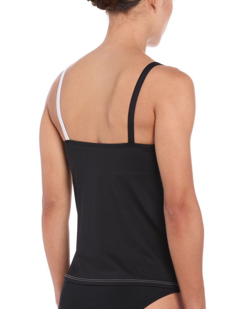 Nike Swim Women's V-Neck Tankini - White alternate 1