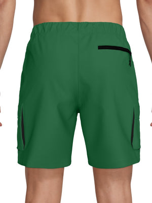 Nike Swim Voyage Essential Men's 7" Brief-Lined Volley Short - Malachite alternate image 3