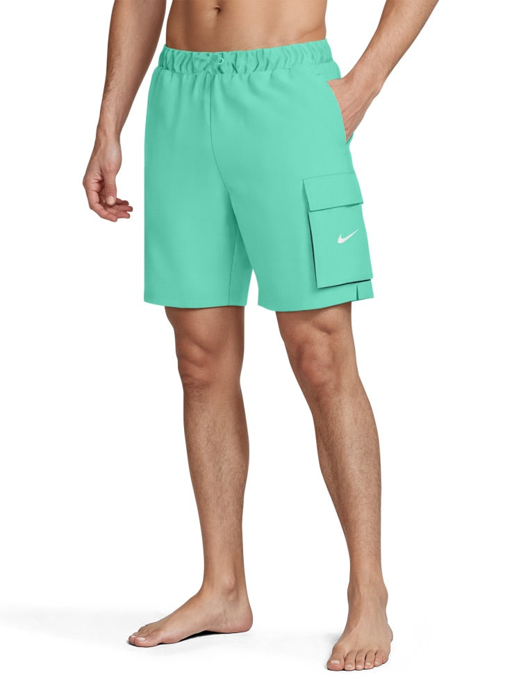 Nike Swim Voyage Essential Men's 7" Brief-Lined Volley Short - Bleached Turq alternate image 1