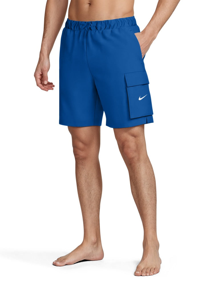 Nike Swim Voyage Essential Men's 7" Brief-Lined Volley Short - Game Royal alternate image 1