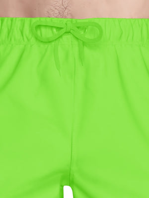 Nike Swim Voyage Essential Men's 5" Brief-Lined Volley Short - Voltage Green alternate image 4
