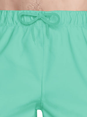 Nike Swim Voyage Essential Men's 5" Brief-Lined Volley Short - Bleached Turq alternate image 4