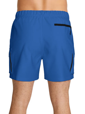 Nike Swim Voyage Essential Men's 5" Brief-Lined Volley Short - Game Royal alternate image 3
