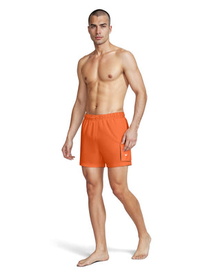 Nike Swim Voyage Essential Men's 5" Brief-Lined Volley Short - Turf Orange