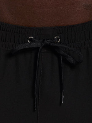 Nike Swim Contend Essential Men's 7" Brief-Lined Volley Short - Black alternate image 4