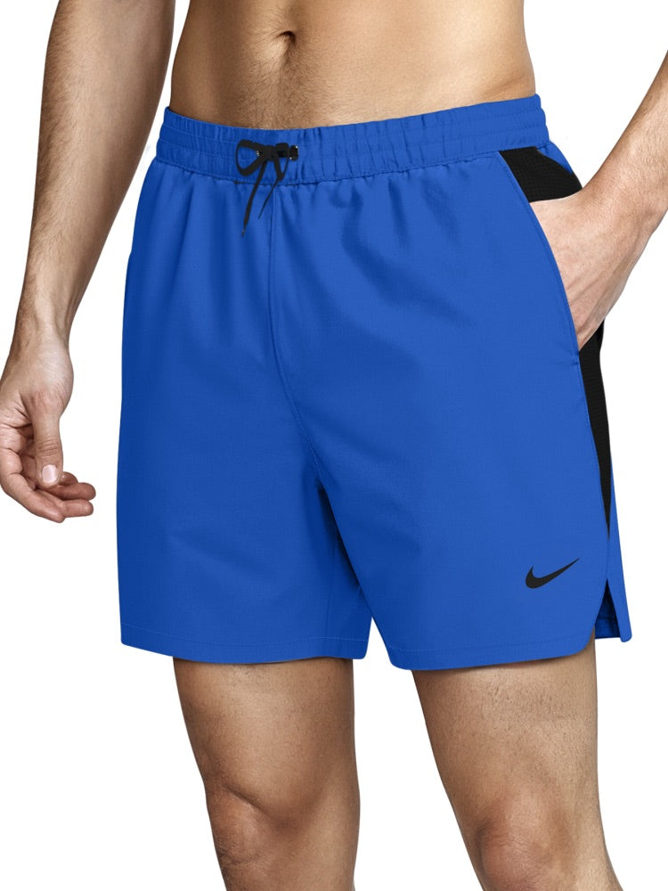 Nike Swim Contend Essential Men's 7" Brief-Lined Volley Short - Game Royal alternate image 2
