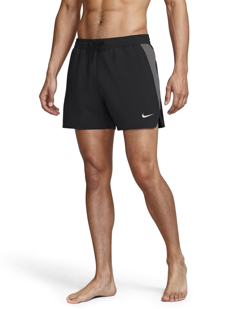 Nike Swim Contend Essential Men's 5" Brief-Lined Volley Short - Black alternate image 1