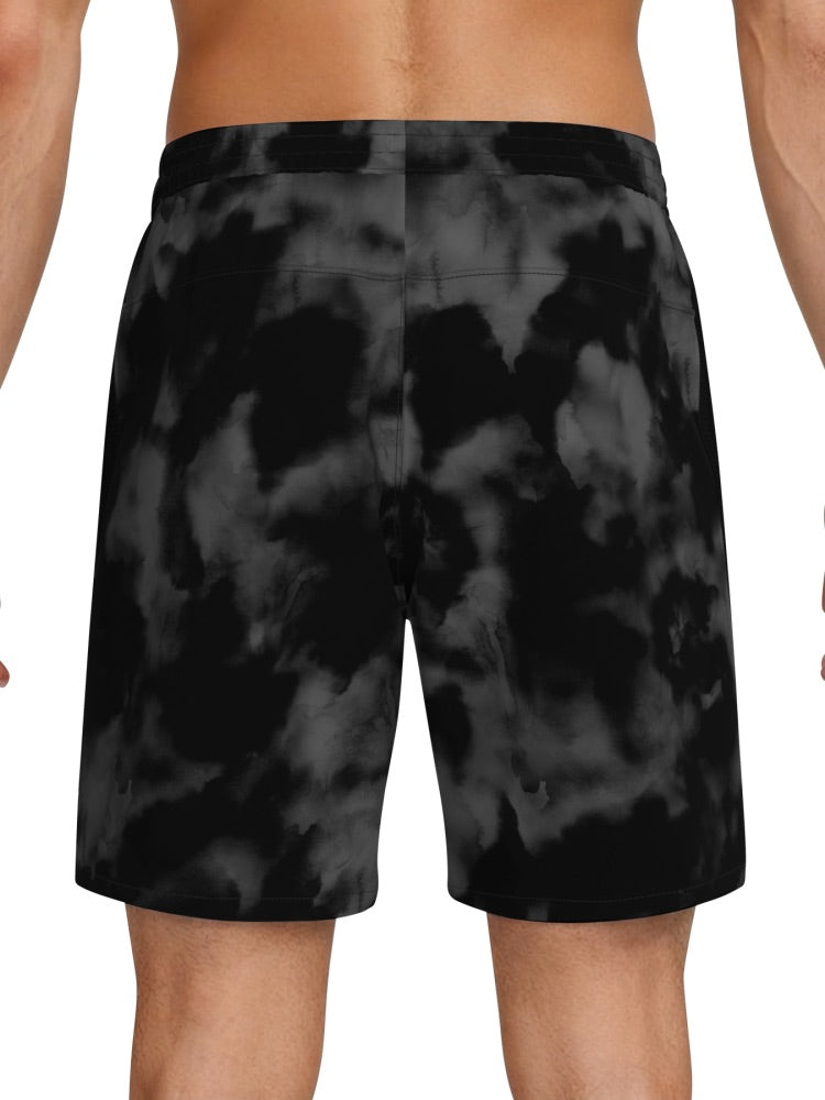 Nike Swim Contend Men's 7" Boxer Volley Short - Black alternate image 3