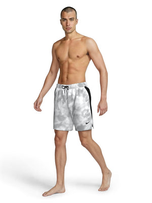 Nike Swim Contend Men's 7" Boxer Volley Short - Wolf Grey
