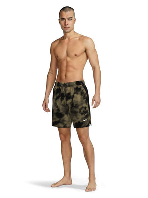 Nike Swim Contend Men's 7" Boxer Volley Short - Parachute Beige