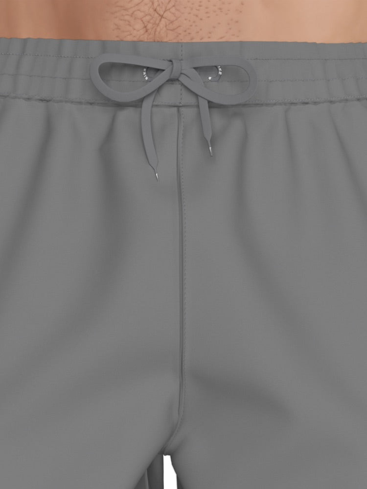 Nike Swim Contend Men's 7" Brief-Lined Volley Short - Cool Grey alternate image 4