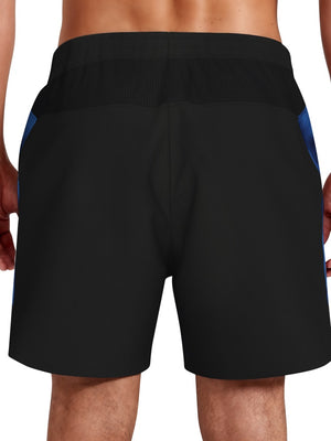 Nike Swim Contend Men's 7" Brief-Lined Volley Short - Blue Crystal alternate image 3