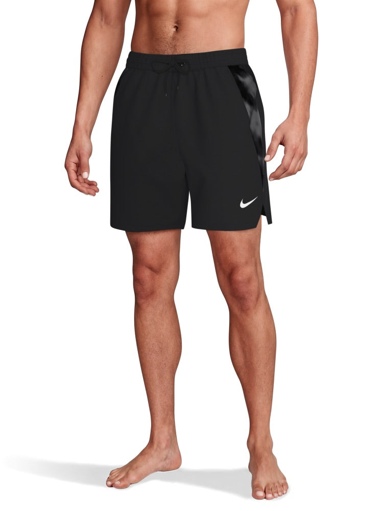 Nike Swim Contend Men's 5" Brief-Lined Volley Short - Black alternate image 1