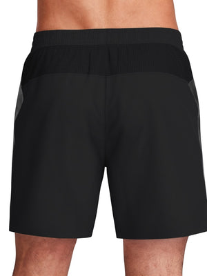 Nike Swim Contend Men's 5" Brief-Lined Volley Short - Black alternate image 3