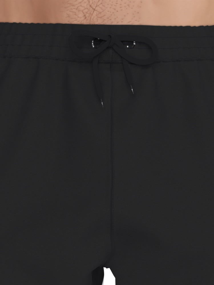 Nike Swim Contend Men's 5" Brief-Lined Volley Short - Black alternate image 4