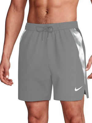 Nike Swim Contend Men's 5" Brief-Lined Volley Short - Cool Grey alternate image 2