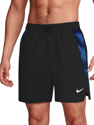 Nike Swim Contend Men's 5" Brief-Lined Volley Short - Blue Crystal alternate image 2