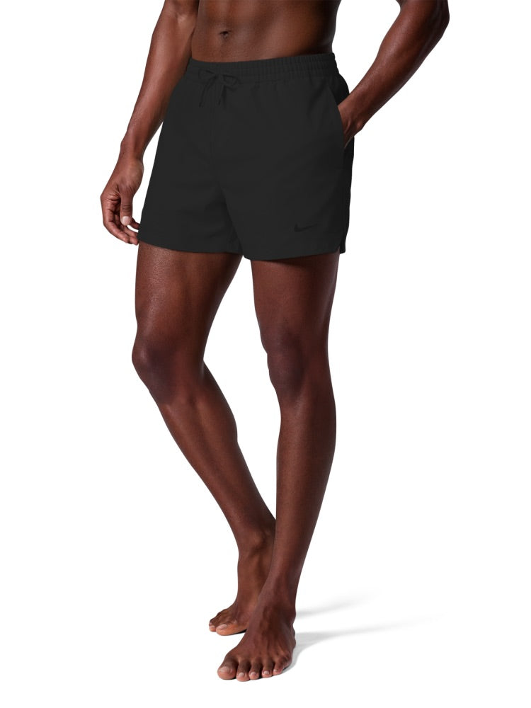 Nike Swim Fadeaway Essential Men's 3" Brief-Lined Volley Short - Black alternate image 1