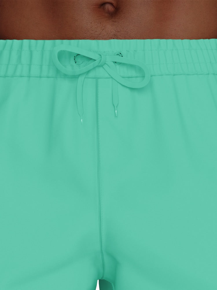 Nike Swim Fadeaway Essential Men's 7" Fully Lined Volley Short - Bleached Turq alternate image 4