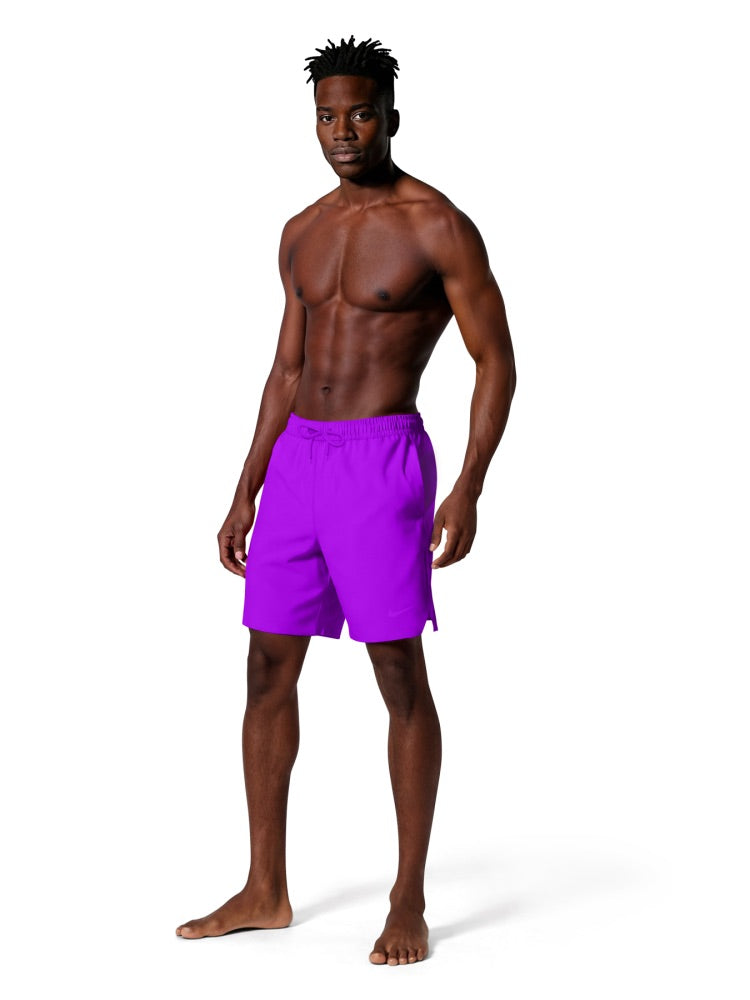 Nike Swim Fadeaway Essential Men's 7" Fully Lined Volley Short - Bright Violet