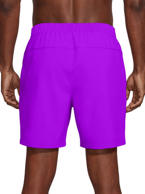Nike Swim Fadeaway Essential Men's 7" Fully Lined Volley Short - Bright Violet alternate image 3