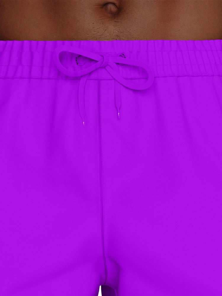Nike Swim Fadeaway Essential Men's 7" Fully Lined Volley Short - Bright Violet alternate image 4