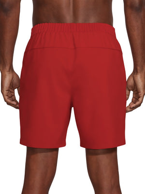 Nike Swim Fadeaway Essential Men's 7" Fully Lined Volley Short - University Red alternate image 3