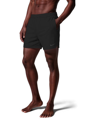Nike Swim Fadeaway Essential Men's 5" Brief-Lined Volley Short - Black alternate image 1