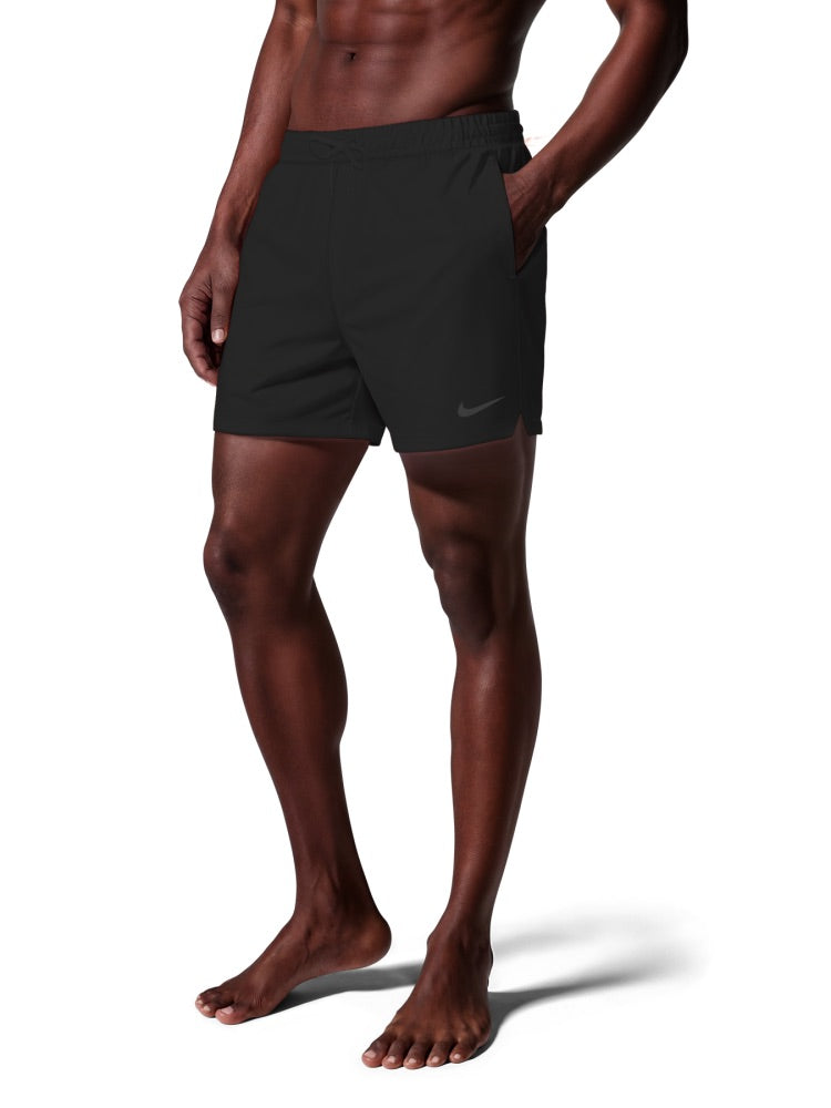 Nike Swim Fadeaway Essential Men's 5" Brief-Lined Volley Short - Black alternate image 1