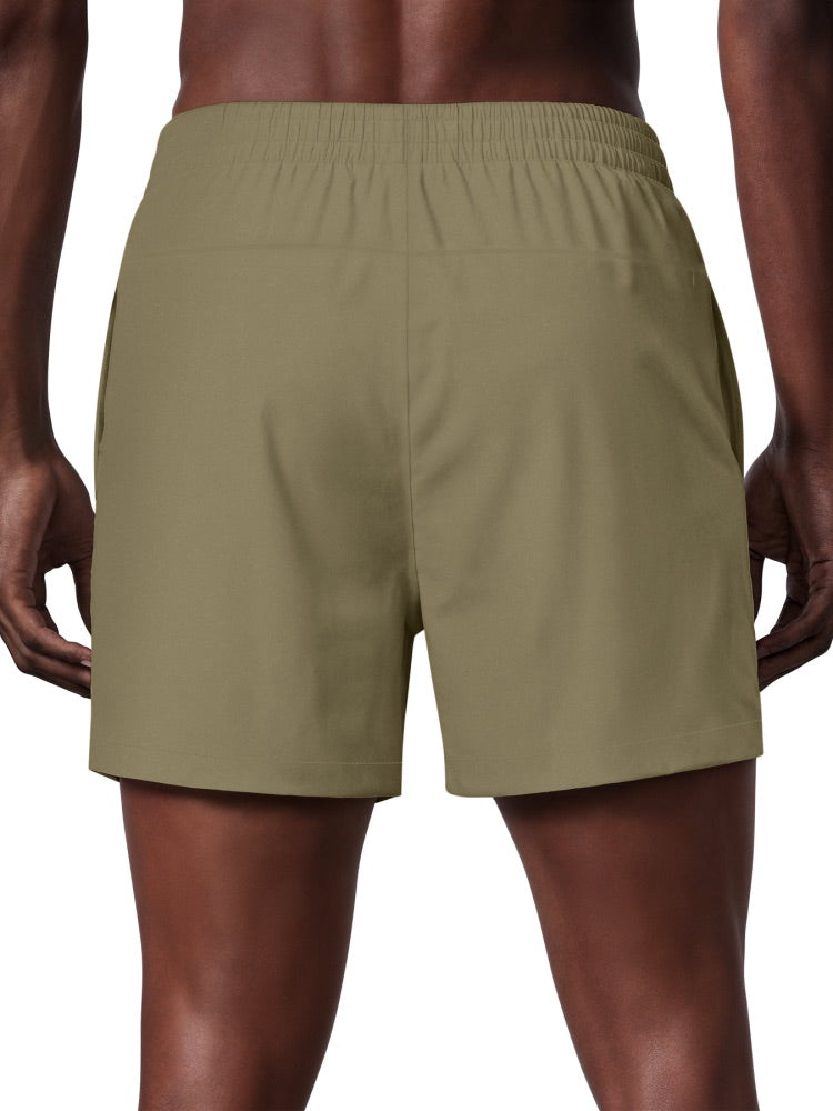 Nike Swim Fadeaway Essential Men's 5" Brief-Lined Volley Short - Parachute Beige alternate image 3
