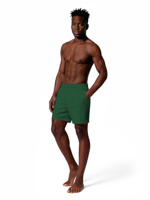 Nike Swim Fadeaway Essential Men's 5" Brief-Lined Volley Short - Malachite