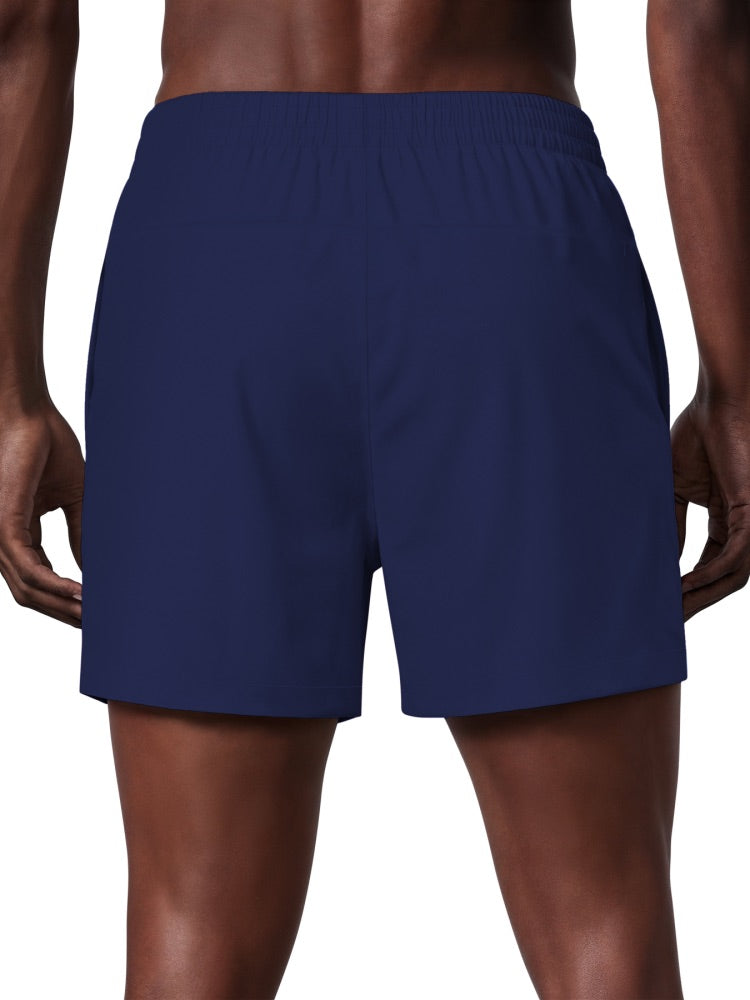 Nike Swim Fadeaway Essential Men's 5" Brief-Lined Volley Short - Midnight Navy alternate image 2