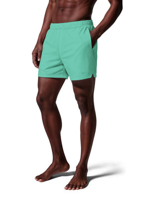 Nike Swim Fadeaway Essential Men's 5" Brief-Lined Volley Short - Bleached Turq alternate image 1