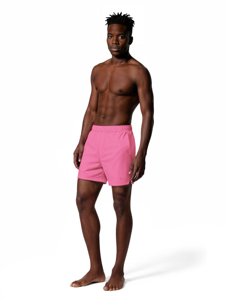 Nike Swim Fadeaway Essential Men's 5" Brief-Lined Volley Short - Pink Glow