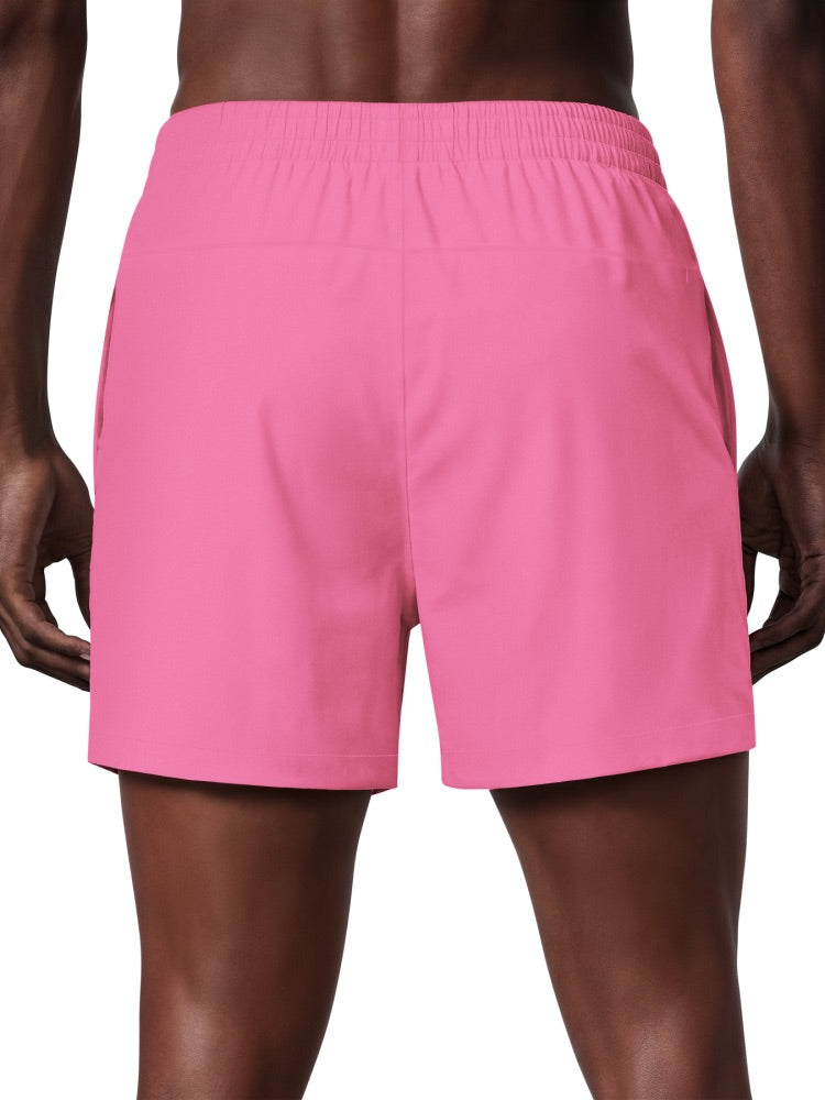 Nike Swim Fadeaway Essential Men's 5" Brief-Lined Volley Short - Pink Glow alternate image 3
