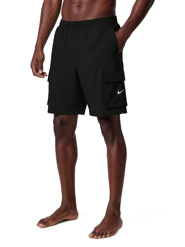 Nike Swim Voyage Prm Men's 9" Fully Lined Volley Short - Black alternate image 1