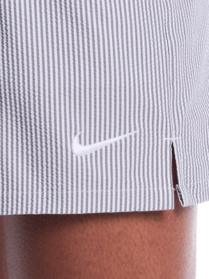 Nike Swim Breaker Men's Ripple Texture 5" Brief-Lined Volley Short - Black alternate image 2