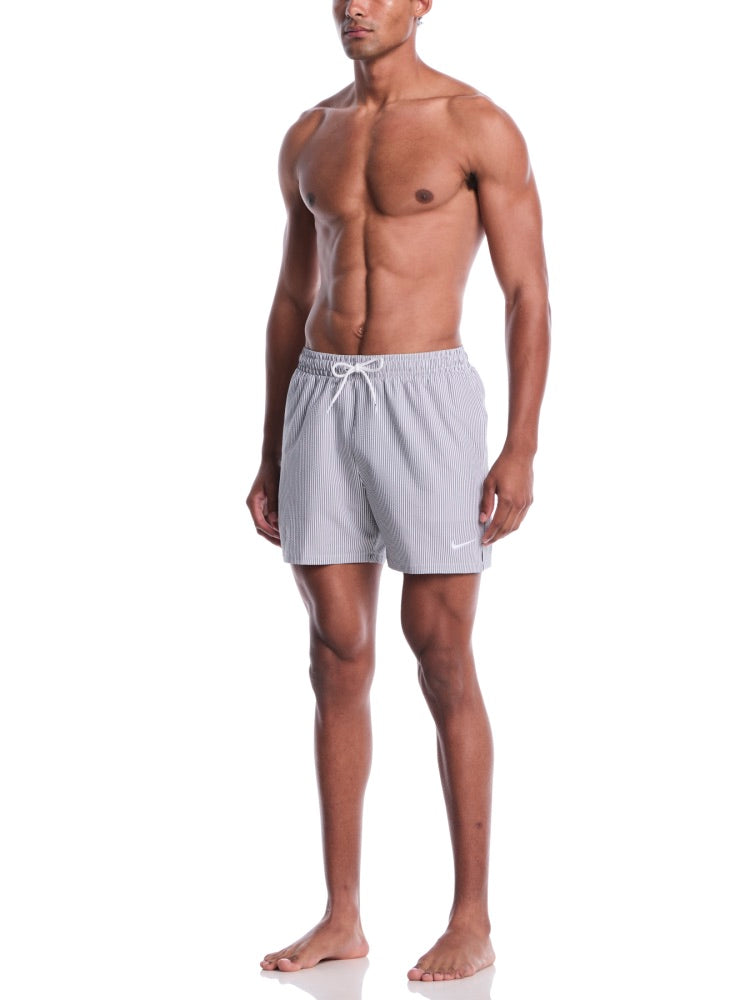 Nike Swim Breaker Men's Ripple Texture 5" Brief-Lined Volley Short - Black alternate image 3
