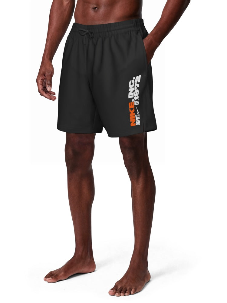 Nike Swim Breaker Men's 7" Fully Lined Volley Short - Black alternate image 1
