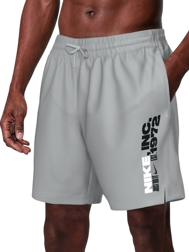 Nike Swim Breaker Men's 7" Fully Lined Volley Short - Wolf Grey alternate image 2