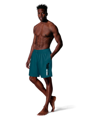 Nike Swim Breaker Men's 7" Fully Lined Volley Short - Green Abyss